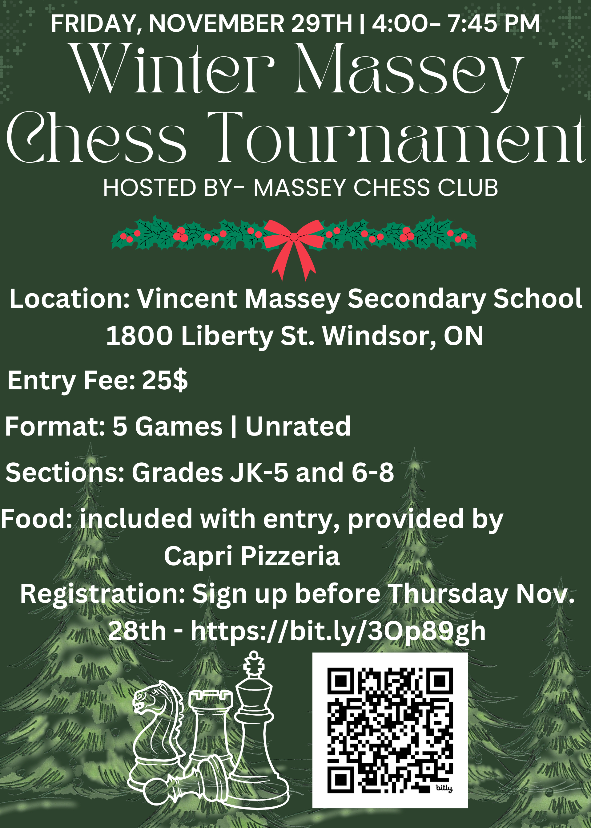 Massey Winter Chess Tournament